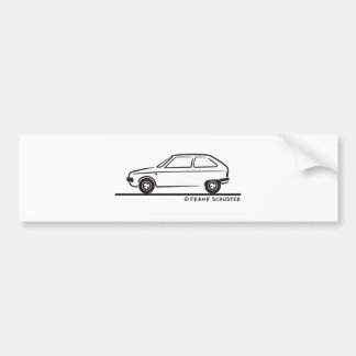 シトロエンビザシトロエンビザ バンパーステッカー