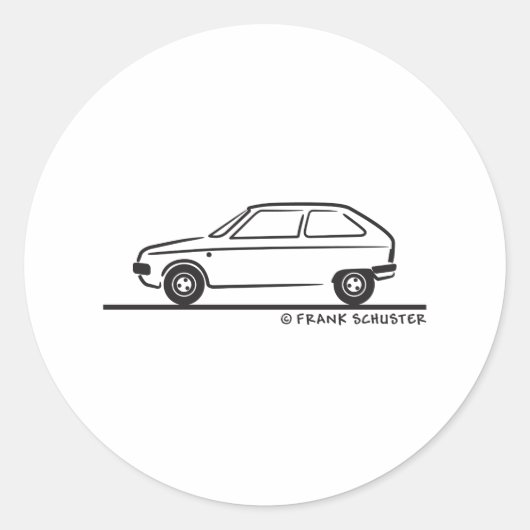 シトロエンビザシトロエンビザ ラウンドシール (正面)