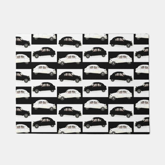 シトロエン2履歴書 ドアマット (正面)