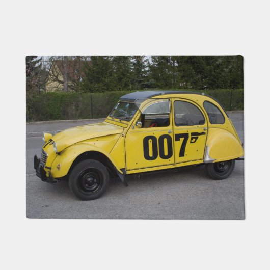 シトロエン2履歴書 ドアマット (正面)