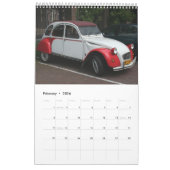 シトロエン2 CVカーフランスのカレンダー2025 カレンダー (2月 2026)