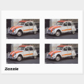 シトロエン2 CVスポット 長方形シール (シート)