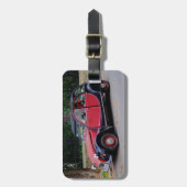 シトロエン2 CVチャールストン ラゲッジタグ (正面縦)