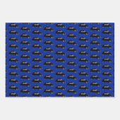 シトロエン2 CVブルーホワイトレッド ラッピングペーパーシート (正面)