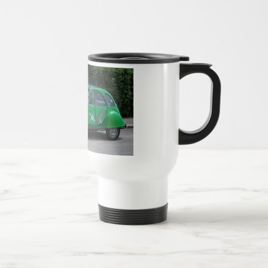 シトロエン2 CV Sauss Ente コーヒーマグカップ (右)