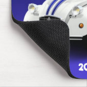 シトロエン2CVのBeachcomberのマウスのマット マウスパッド (コーナー)