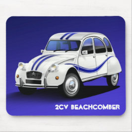 シトロエン2CVのBeachcomberのマウスのマット マウスパッド