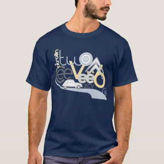 シトロエン2CVのTシャツ Tシャツ