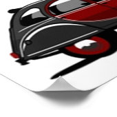 シトロエン2CV限定版 ポスター (角)