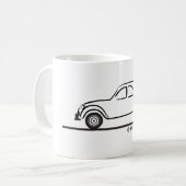 シトロエン2CV コーヒーマグカップ (正面左)