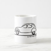 シトロエン2CV コーヒーマグカップ (中央)