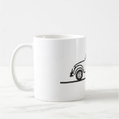 シトロエン2CV コーヒーマグカップ (左)