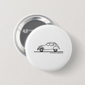 シトロエン2CV 缶バッジ (正面&裏面)