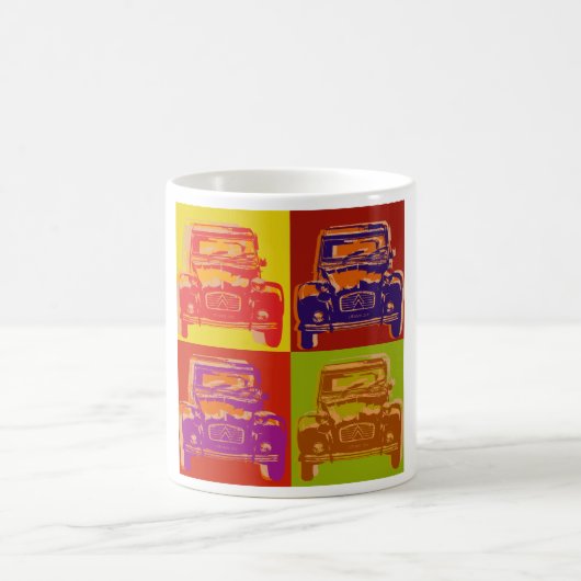 シトロエン2CV 1 コーヒーマグカップ (中央)