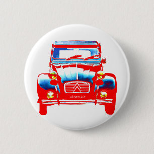 シトロエン2CV 2 缶バッジ