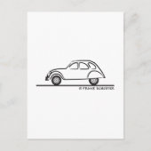 シトロエン 2CV ポストカード (正面)