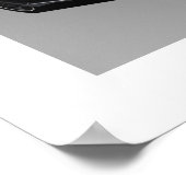 シトロエンBX 16Vポスタ図解入りの、写真付きのー ポスター (角)