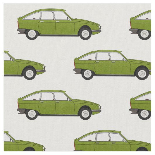 シトロエンGSの生地 ファブリック (クローズアップ)