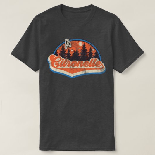 シトロネル、アラバマ州 Tシャツ (デザイン正面)