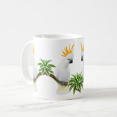 シトロンによって頂点に達されるオウムのマグ コーヒーマグカップ (正面左)