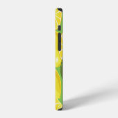 シトロンのレモン柄がキュート iPhoneケース (左側面)