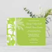 シトロングリーン熱帯性帯状帯;サマーパーム 招待状 (スタンド正面)