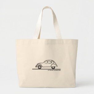 シトローン2CV ラージトートバッグ