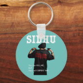 シドゥムーセワラデシメルチパンジャビプルオーバー キーホルダー (正面)