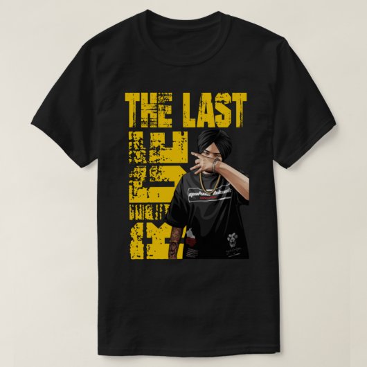 シドゥ・ムース・ワラ Tシャツ (デザイン正面)