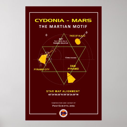 シドニア火星：モチーフ ポスター (正面)