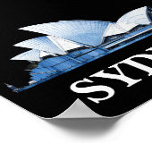 シドニスタイリッシュー・オーストラリア旅行用はがき ポスター (角)