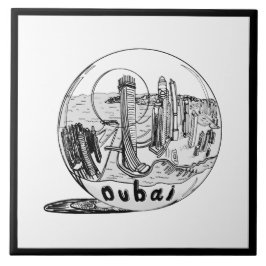 シドニモダンスタイリッシュー大学白黒 タイル