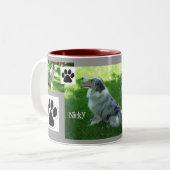 シドニーおよびニッキーのマグ ツートーンマグカップ (正面左)