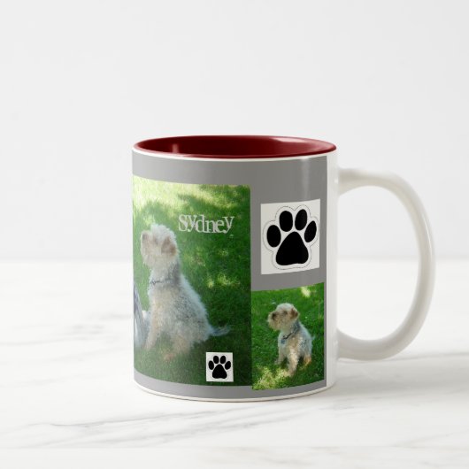 シドニーおよびニッキーのマグ ツートーンマグカップ (右)