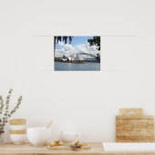 シドニーの港湾樹木 ポスター (キッチン)