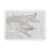 シドニーの町の計画、'Voyage Autour duから マグネット (横)