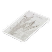 シドニーの町の計画、'Voyage Autour duから マグネット (左側)