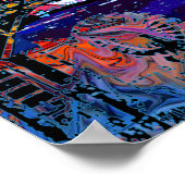 シドニーの落書き ポスター (角)