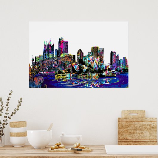 シドニーの落書き ポスター (キッチン)