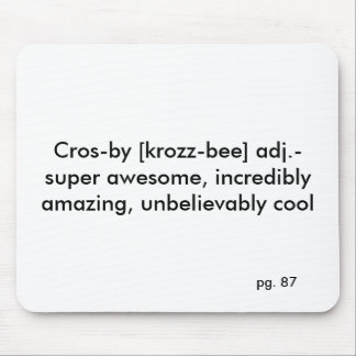 シドニーのcrosby定義 マウスパッド