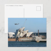 シドニーのUSSキャンベラ ポストカード (正面/裏面)