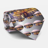 シドニーオペラハウスイン夕べ ネクタイ (ロール)