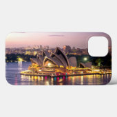 シドニーオペラハウスイン夕べ Case-Mate iPhoneケース (裏面 (横))