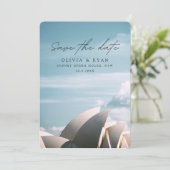 シドニーオペラハウスウェディングザデイト 招待状 (スタンド正面)