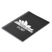 シドニーオペラハウスオーストラリアスケッチスケッチ ノートブック (左側)