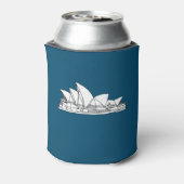 シドニーオペラハウスオーストラリアスケッチスケッチ 缶クーラー (缶裏面)