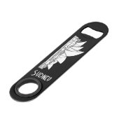 シドニーオペラハウスオーストラリアスケッチ土産 スピード栓抜き (正面アングル)