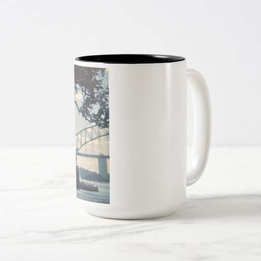 シドニーオペラハウスオーストラリアマグ ツートーンマグカップ (正面右)