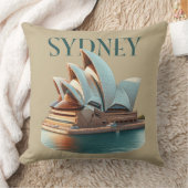 シドニーオペラハウスオーストラリア クッション (ブランケット)