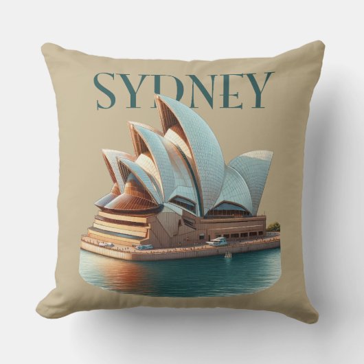 シドニーオペラハウスオーストラリア クッション (正面)